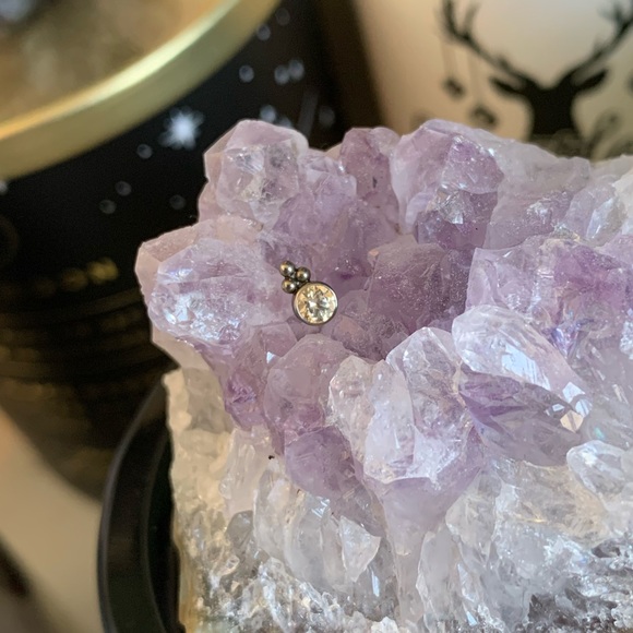 16g LeRoi custom “Haute Couture Bijoux” internally threaded end - Picture 3 of 8